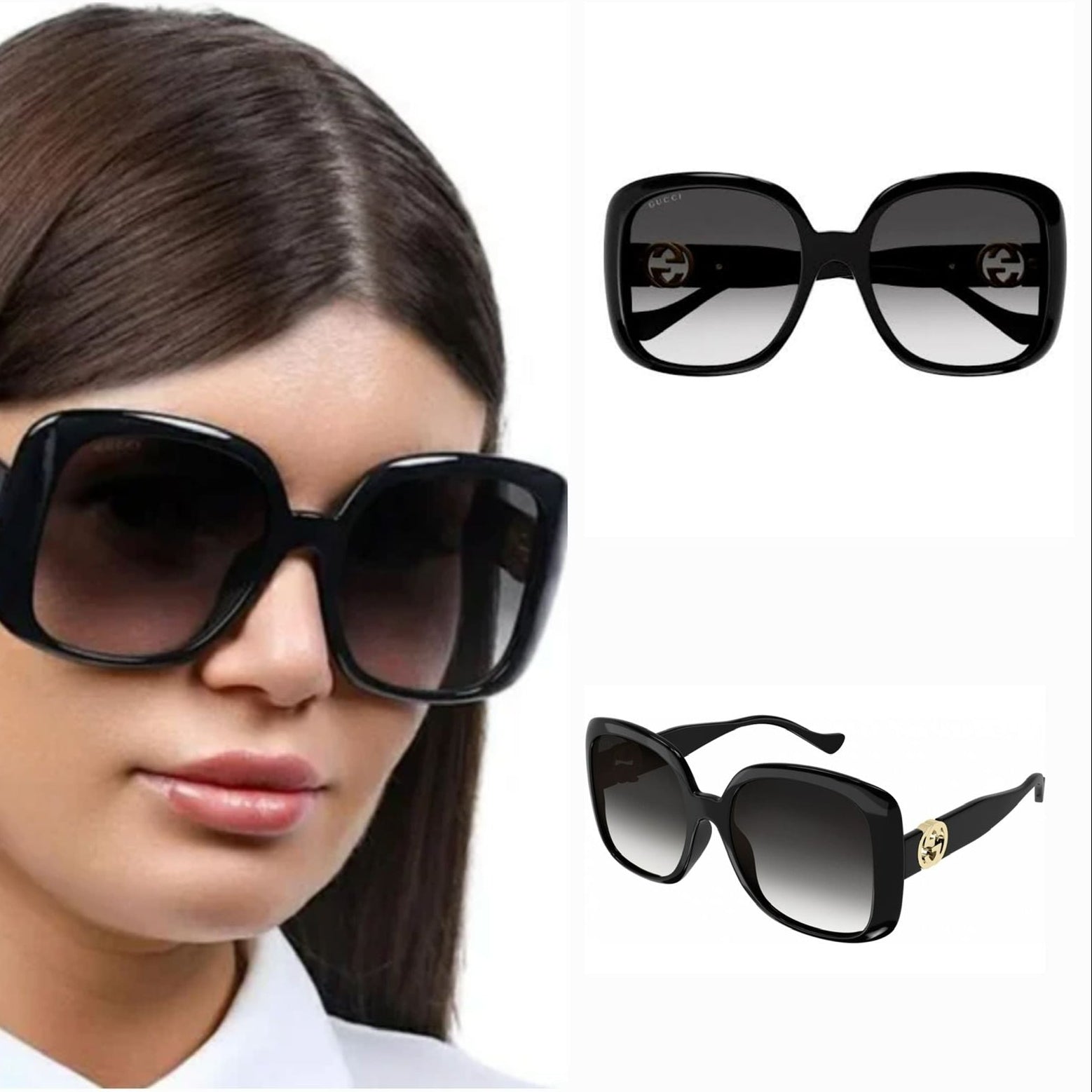 Gafas de sol Gucci negro