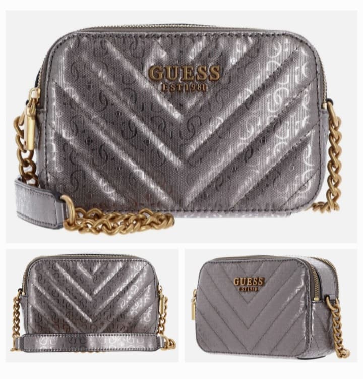 "Guess Jania Logo Crossbody Bag"