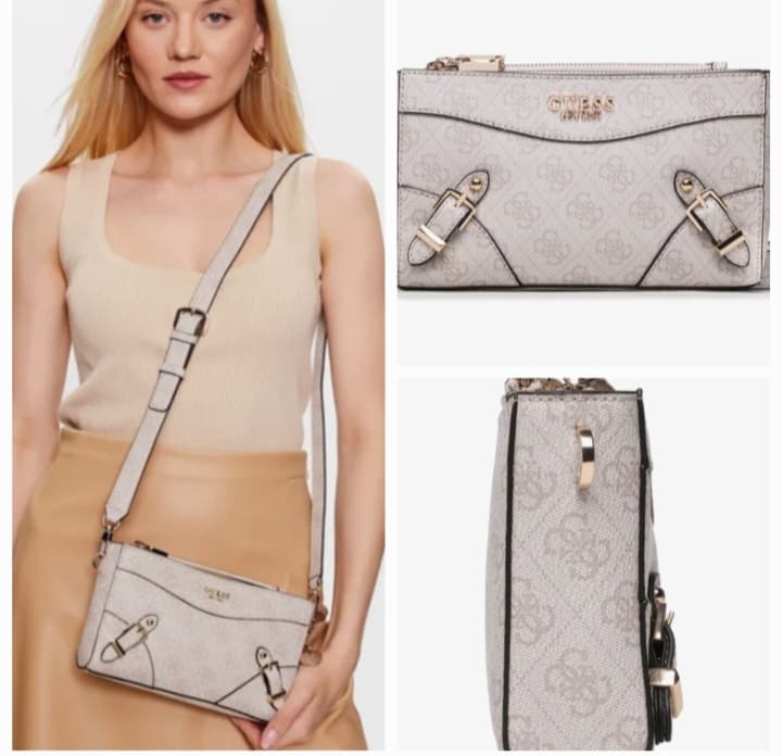 Guess modelo Sofia Mini Crossbody Top Zip.