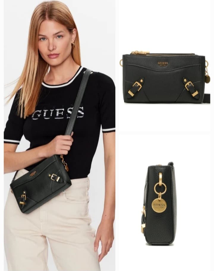 Guess Sydney Small Flap Chain Bag.