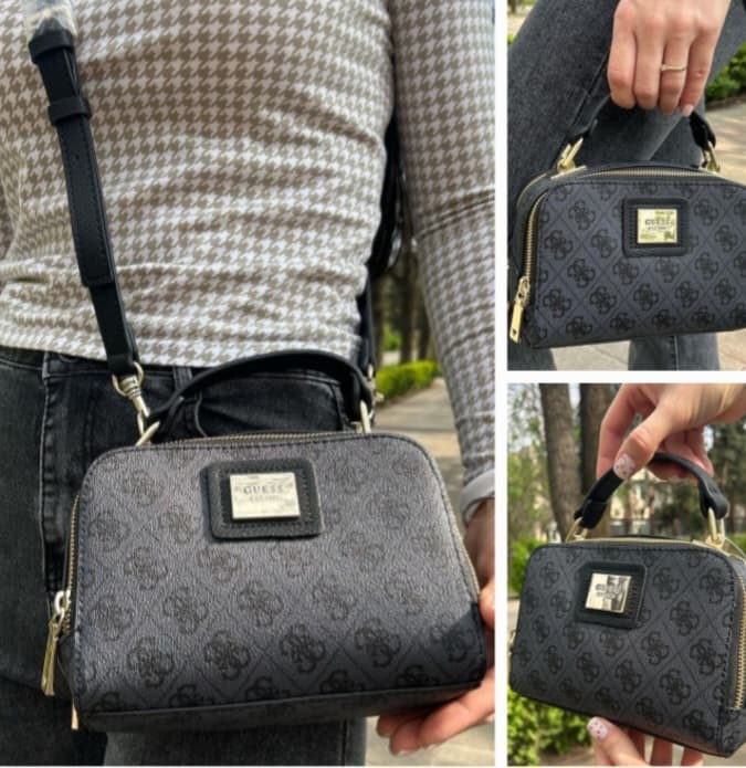 bolso pequeño tipo bandolera de la marca Guess