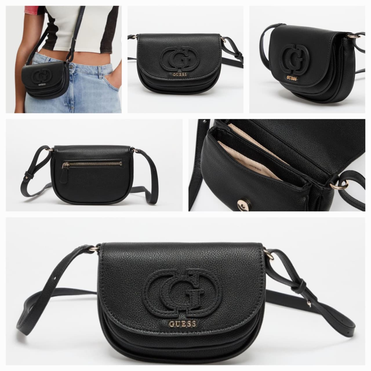 Guess Calebra Mini Convertible Crossbody Flap