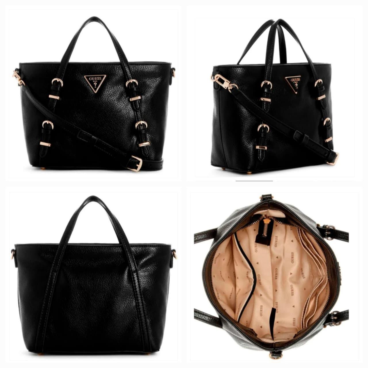 Mini bolso tipo satchel de la marca Guess