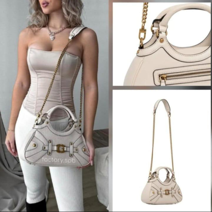 bolso satchel pequeño modelo Mintha de la marca GUESS. 