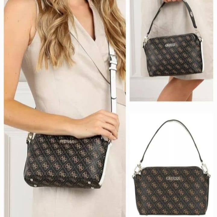 Guess Washington Double Zip Crossbody. 