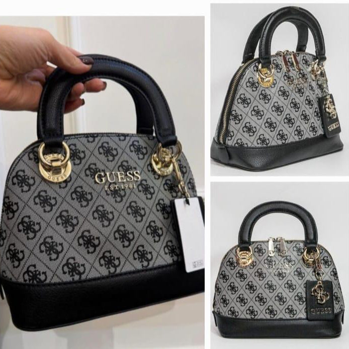 satchel pequeño de cúpula Guess Cathleen. 
