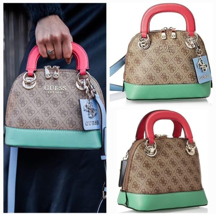 satchel pequeño de cúpula Guess Cathleen. 