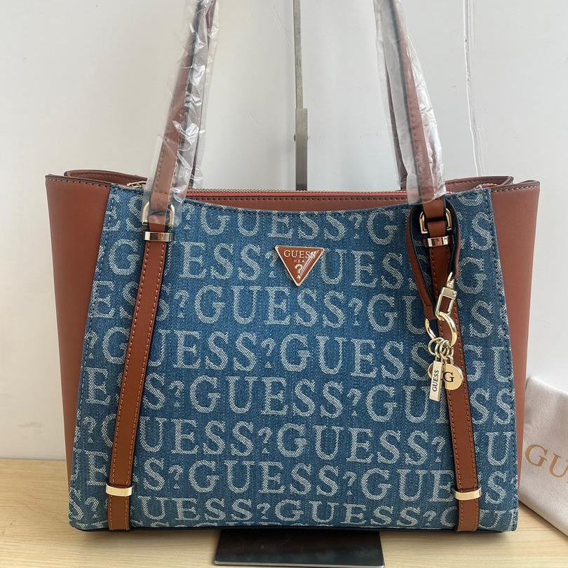 Guess Erica Denim Tote